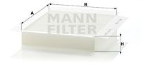 MANN-FILTER Filter,salongiõhk CU 2338