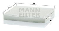 MANN-FILTER Фильтр, воздух во внутренном пространстве CU 2362