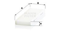 MANN-FILTER Filter,salongiõhk CU 24 012-2