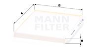 MANN-FILTER Filter,salongiõhk CU 24 013