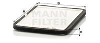 MANN-FILTER Filter,salongiõhk CU 2424