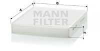 MANN-FILTER Фильтр, воздух во внутренном пространстве CU 2440