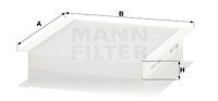 MANN-FILTER Filter,salongiõhk CU 2454