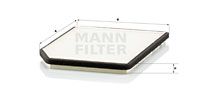 MANN-FILTER Filter,salongiõhk CU 2525