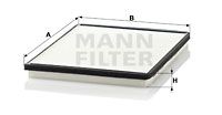 MANN-FILTER Filter,salongiõhk CU 2530