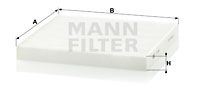 MANN-FILTER Фильтр, воздух во внутренном пространстве CU 2544