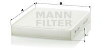 MANN-FILTER Фильтр, воздух во внутренном пространстве CU 2559