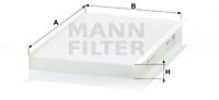 MANN-FILTER Filter,salongiõhk CU 2629