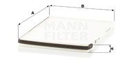MANN-FILTER Filter,salongiõhk CU 2630