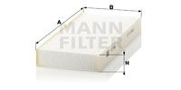MANN-FILTER Filter,salongiõhk CU 2642