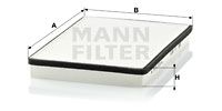MANN-FILTER Filter,salongiõhk CU 2672