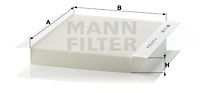 MANN-FILTER Filter,salongiõhk CU 2680