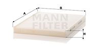 MANN-FILTER Filter,salongiõhk CU 27 004