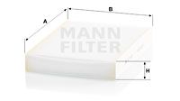 MANN-FILTER Фильтр, воздух во внутренном пространстве CU 27 009