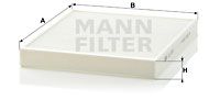 MANN-FILTER Filter,salongiõhk CU 2757