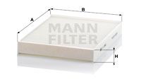 MANN-FILTER Filter,salongiõhk CU 2842