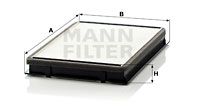MANN-FILTER Filter,salongiõhk CU 2861