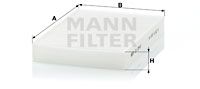 MANN-FILTER Filter,salongiõhk CU 2945