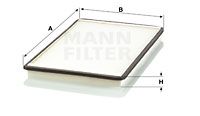 MANN-FILTER Filter,salongiõhk CU 3032