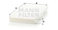 MANN-FILTER Filter,salongiõhk CU 3139