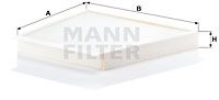 MANN-FILTER Фильтр, воздух во внутренном пространстве CU 3172/1