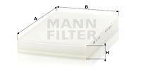 MANN-FILTER Фильтр, воздух во внутренном пространстве CU 3192