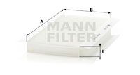 MANN-FILTER Фильтр, воздух во внутренном пространстве CU 3337