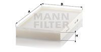 MANN-FILTER Filter,salongiõhk CU 3540