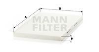 MANN-FILTER Фильтр, воздух во внутренном пространстве CU 3562