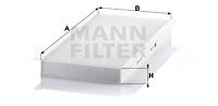MANN-FILTER Filter,salongiõhk CU 4054