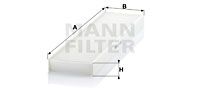 MANN-FILTER Filter,salongiõhk CU 4436