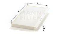 MANN-FILTER Filter,salongiõhk CU 5366