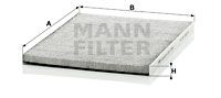 MANN-FILTER Filter,salongiõhk CUK 3059