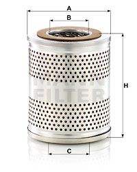 MANN-FILTER Фильтр, система рабочей гидравлики H 1263/1 x