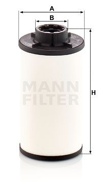MANN-FILTER Гидрофильтр, автоматическая коробка передач H 6003 z