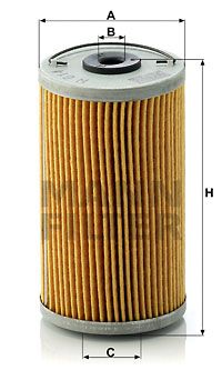 MANN-FILTER Масляный фильтр H 614 n