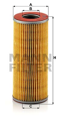 MANN-FILTER Масляный фильтр H 712 k