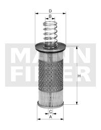 MANN-FILTER Õlifilter H 728 x