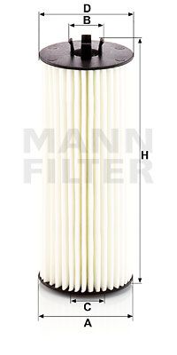 MANN-FILTER Õlifilter HU 6008/1 z
