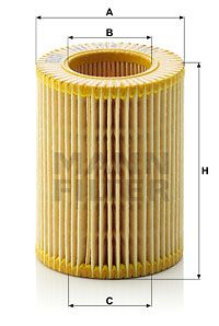 MANN-FILTER Масляный фильтр HU 714 x