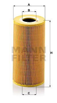 MANN-FILTER Масляный фильтр HU 848/1 x