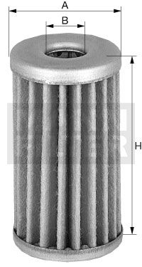 MANN-FILTER Топливный фильтр P 43/1