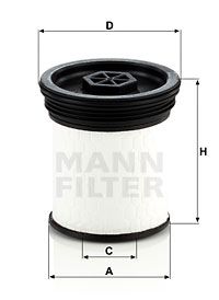 MANN-FILTER Kütusefilter PU 7006