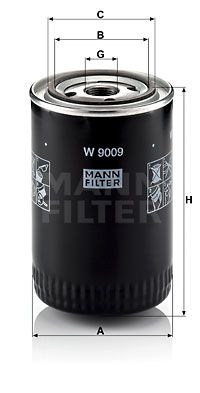 MANN-FILTER Õlifilter W 9009