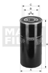 MANN-FILTER Filter,tööhüdraulika WD 940