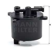 MANN-FILTER Kütusefilter WK 12 004