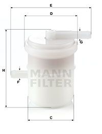 MANN-FILTER Kütusefilter WK 42/81