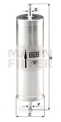 MANN-FILTER Kütusefilter WK 516
