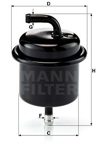 MANN-FILTER Kütusefilter WK 710