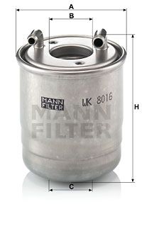 MANN-FILTER Kütusefilter WK 8016 x